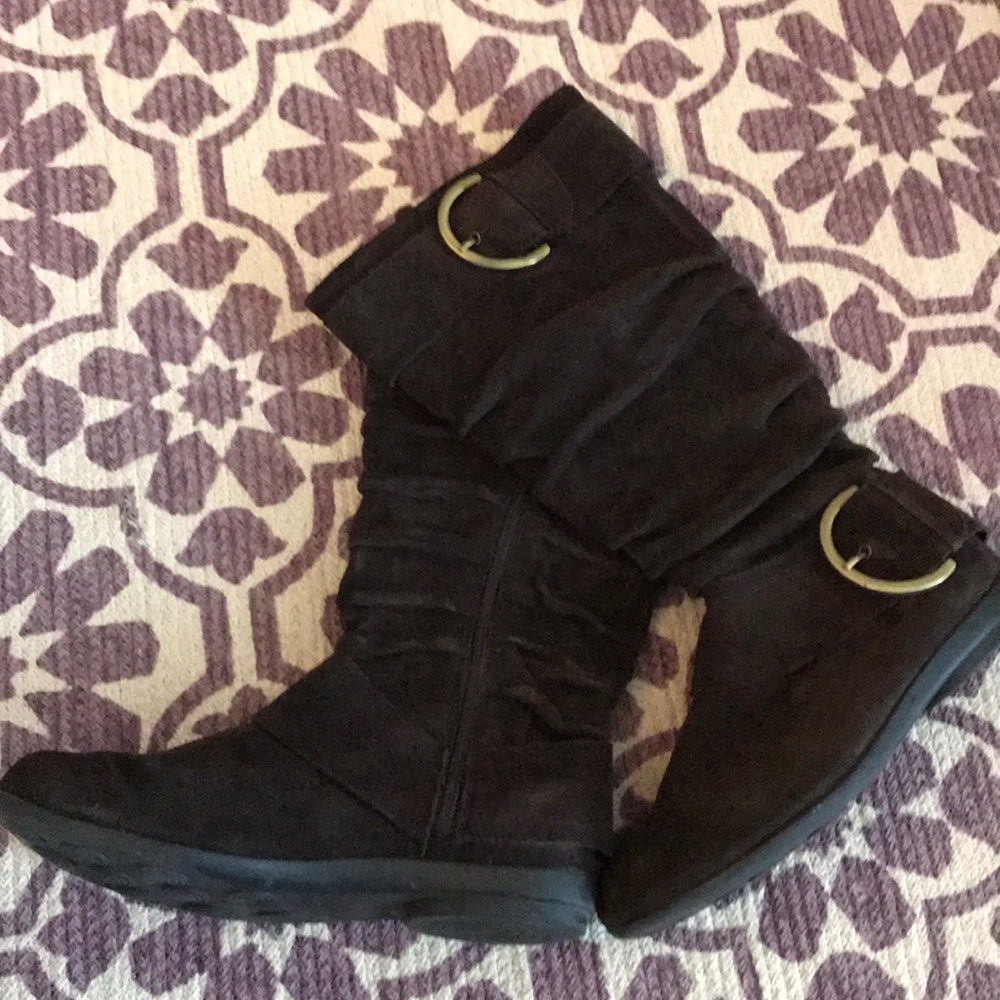 Brown Mid Suede Boot